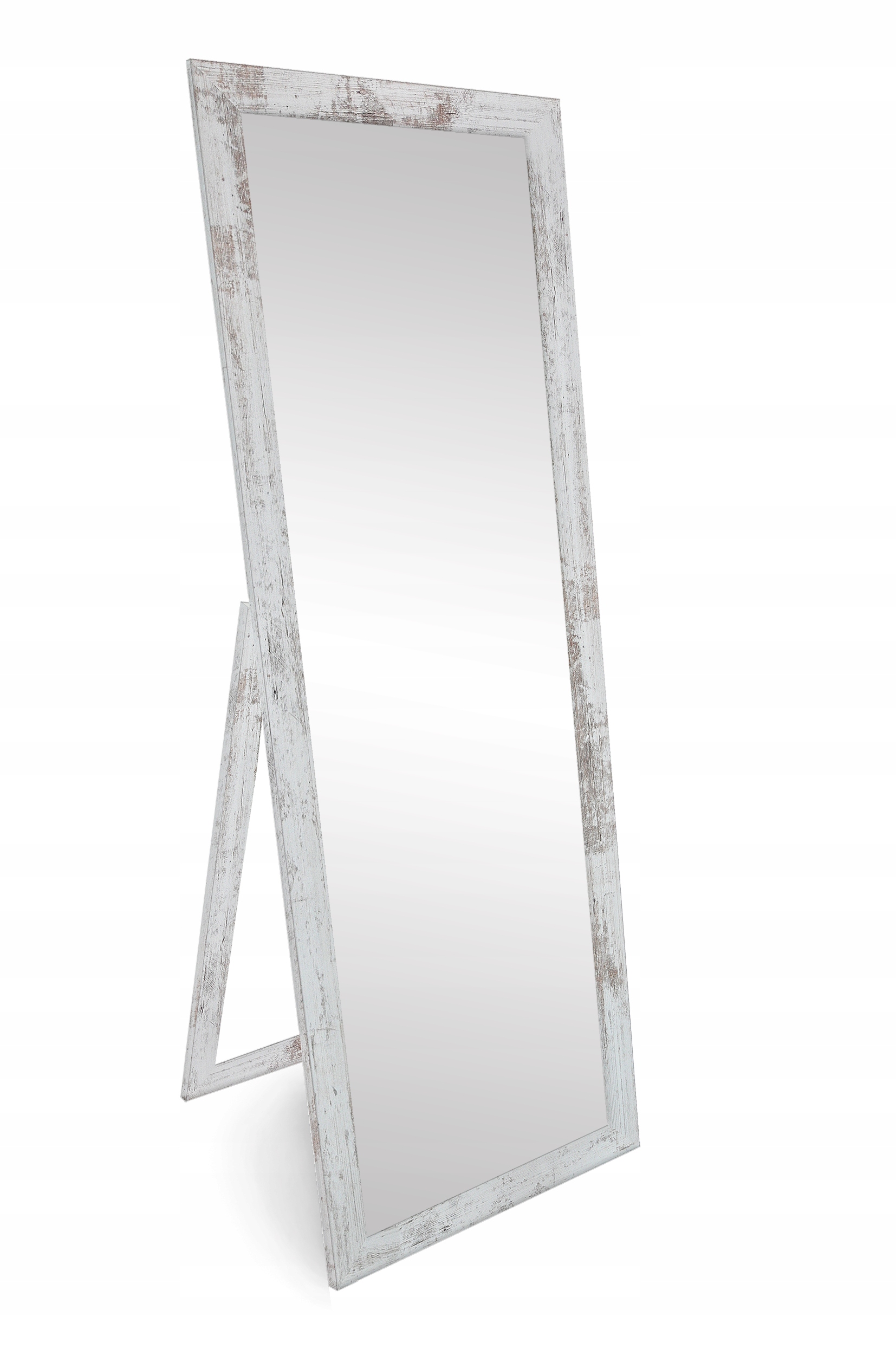 

Lustro stojące shabby chic 130x40 cm skandynawski