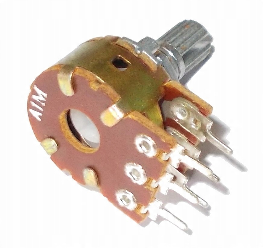 

Potencjometr Obrotowy 2x 1M A1M 5szt=6zł (3688)