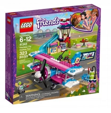 

Lego Friends Lot nad miastem Heartlake 41343