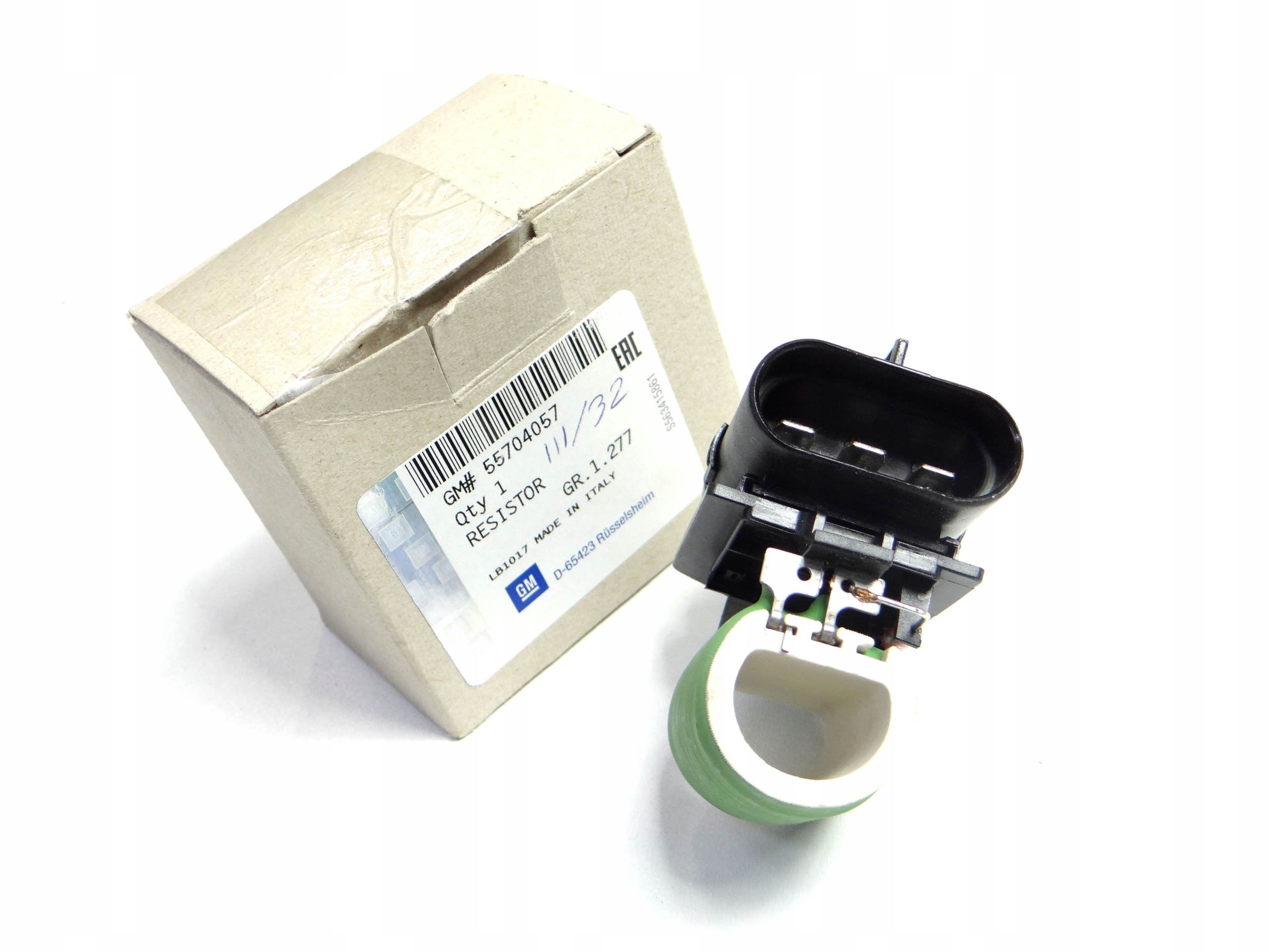 55704057 - РЕЗИСТОР РЕЗИСТОР ВЕНТИЛЯТОРА PUNTO OPEL CORSA D