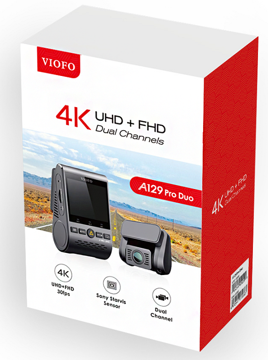 

Viofo A129PRO-G Duo rejestrator Kamera Przód Tył