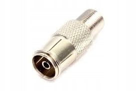 

Adapter Redukcja Gniazdo F /Gniazdo Tv Ant Dvb Sat