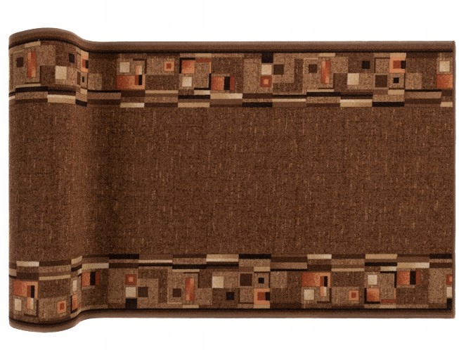 

Chodnik Podgumowany Zel 67cm Brązowy by44