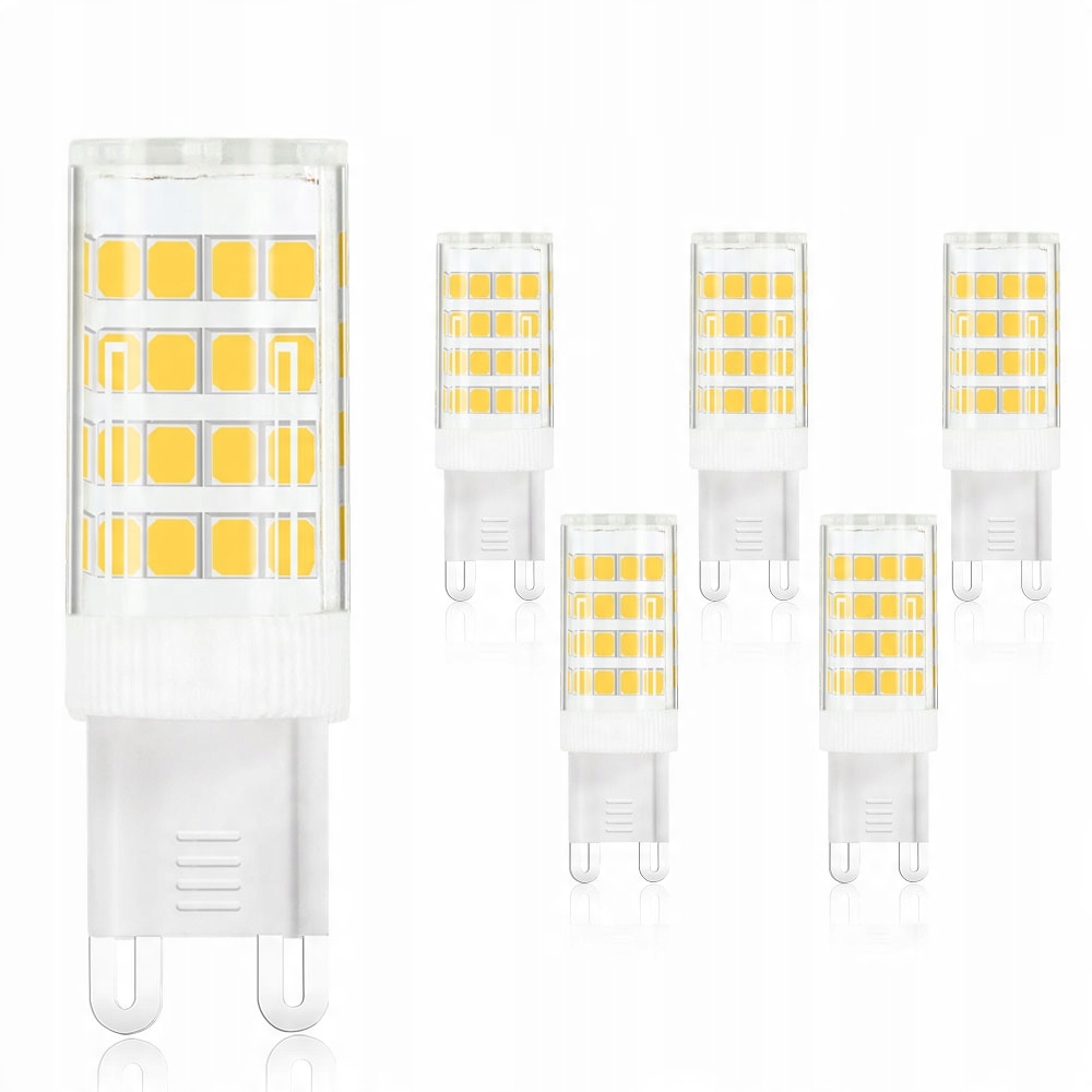 

Żarówka Led G9 5W=40W biały ciepły 6 sztuk
