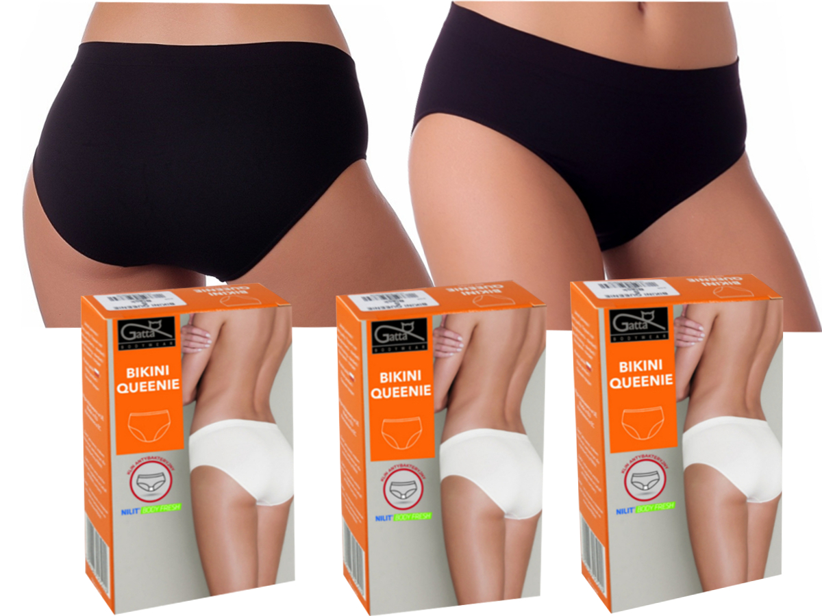 

-40% Figi Majtki Gatta Queenie Bikini M 3 Sztuki