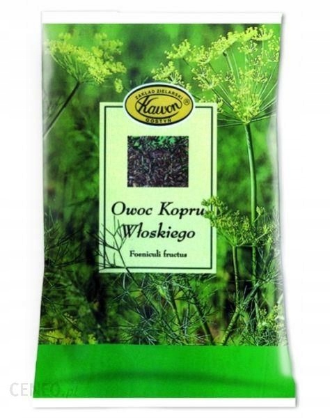 

Owoc Kopru Włoskiego Koper Włoski 50G Kawon Dolegl