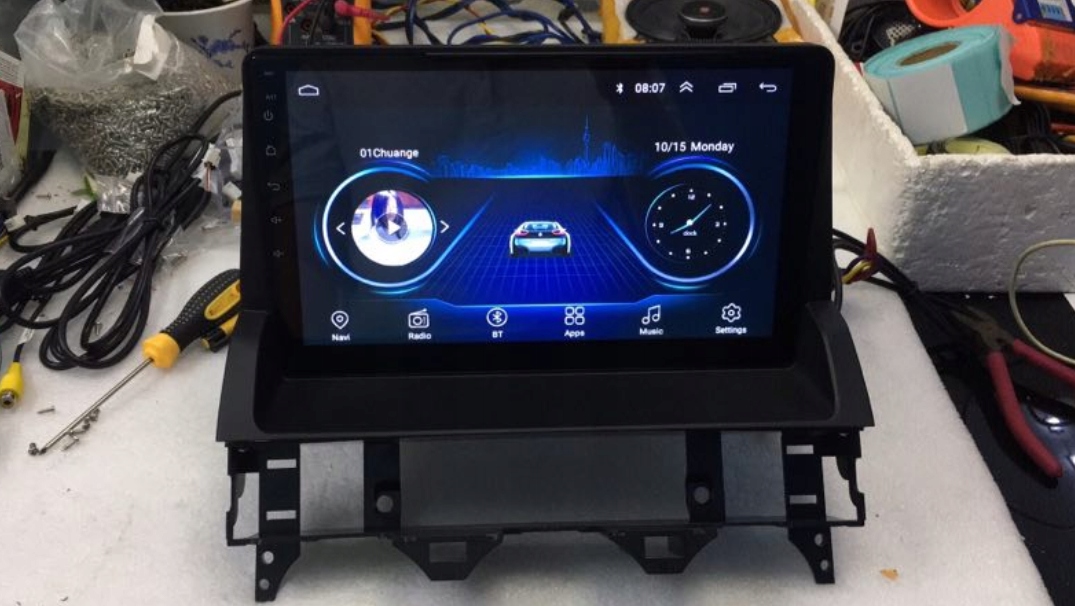 RADIO ANDROID 8.1 Mazda 6 NAWIGACJA 2/32GB 4CORE Radio informacja RDS pasmo AM pasmo FM