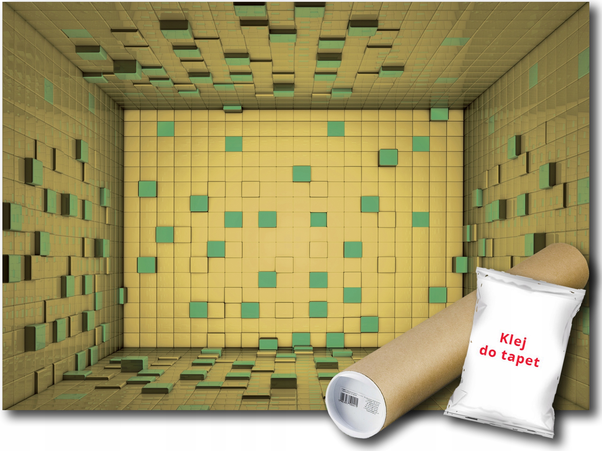 Fototapeta Čtverec 3D Vzor 10B F2XL 312x219 F2581