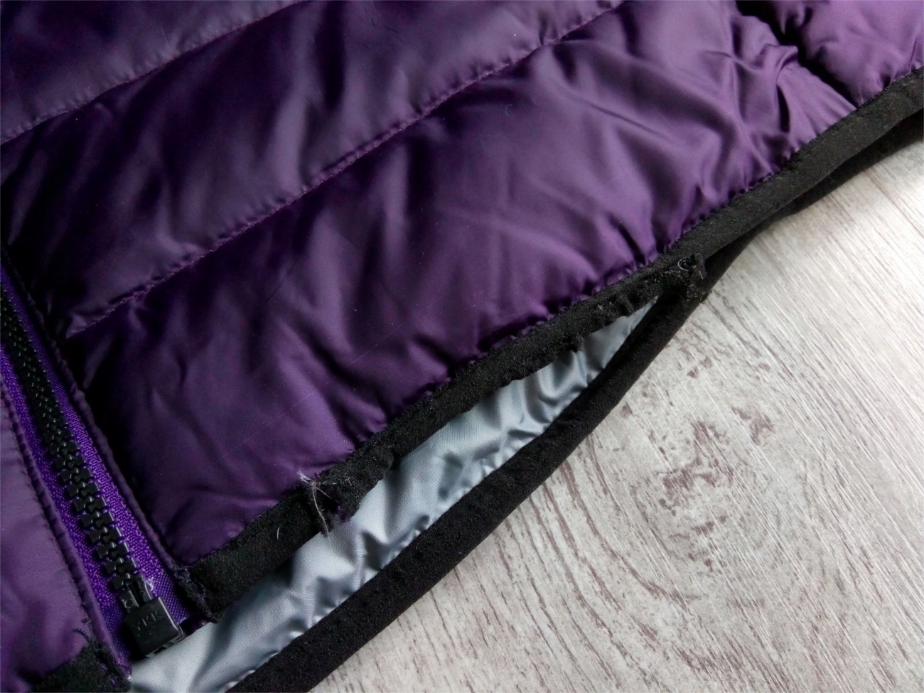 TIMBERLAND BEAR HEAD PADDED DOWN PURPLE BOMBER r S Rozmiar S