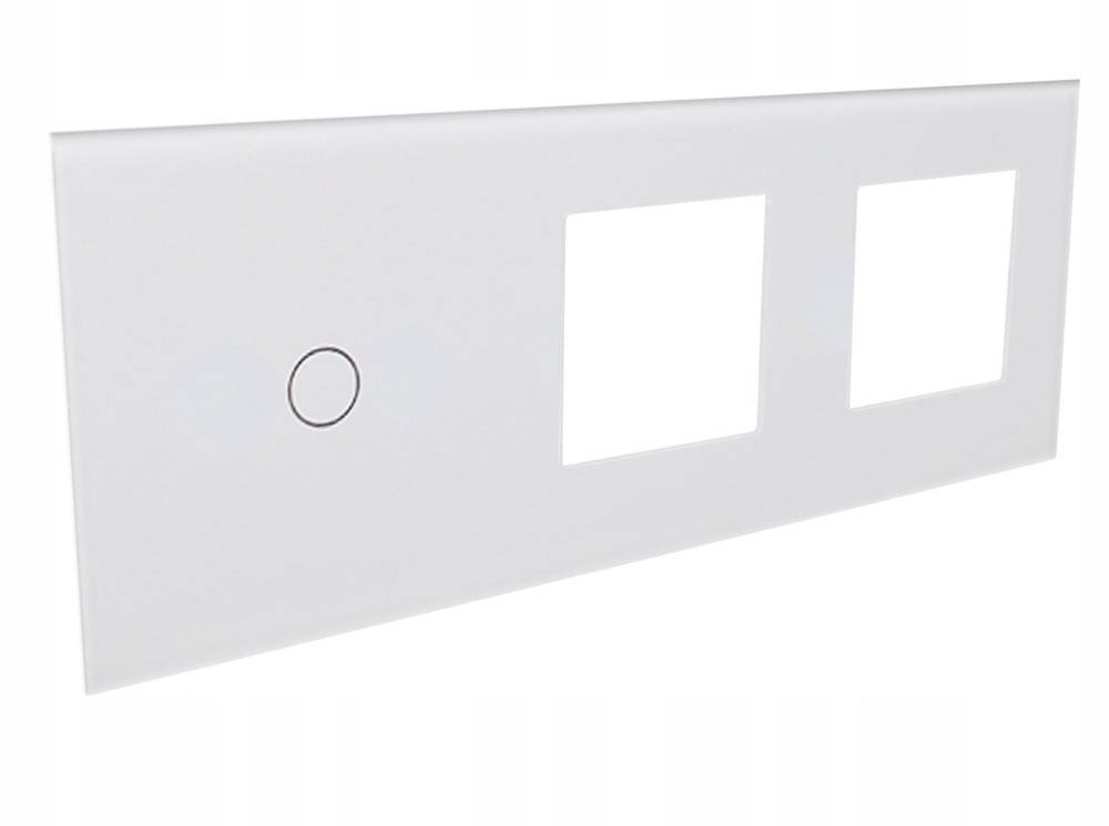 

B-line Srp Panel Ramka Szklana 1G (1+PL+PL) Biała