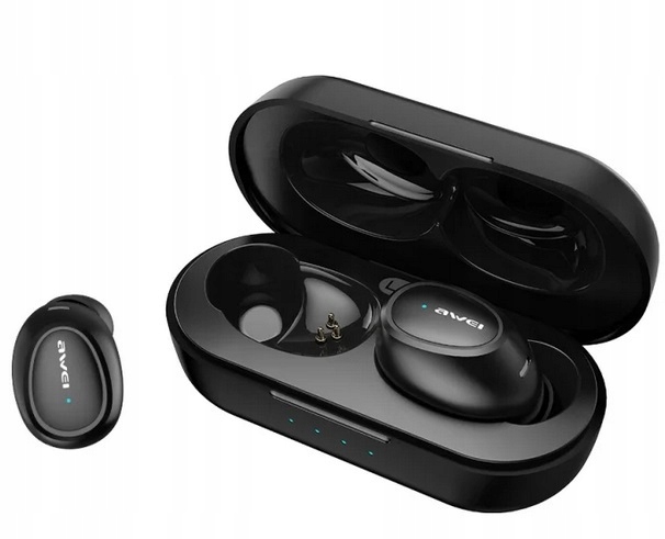 

Słuchawki Bluetooth Awei T6C z powerbankiem Czarne