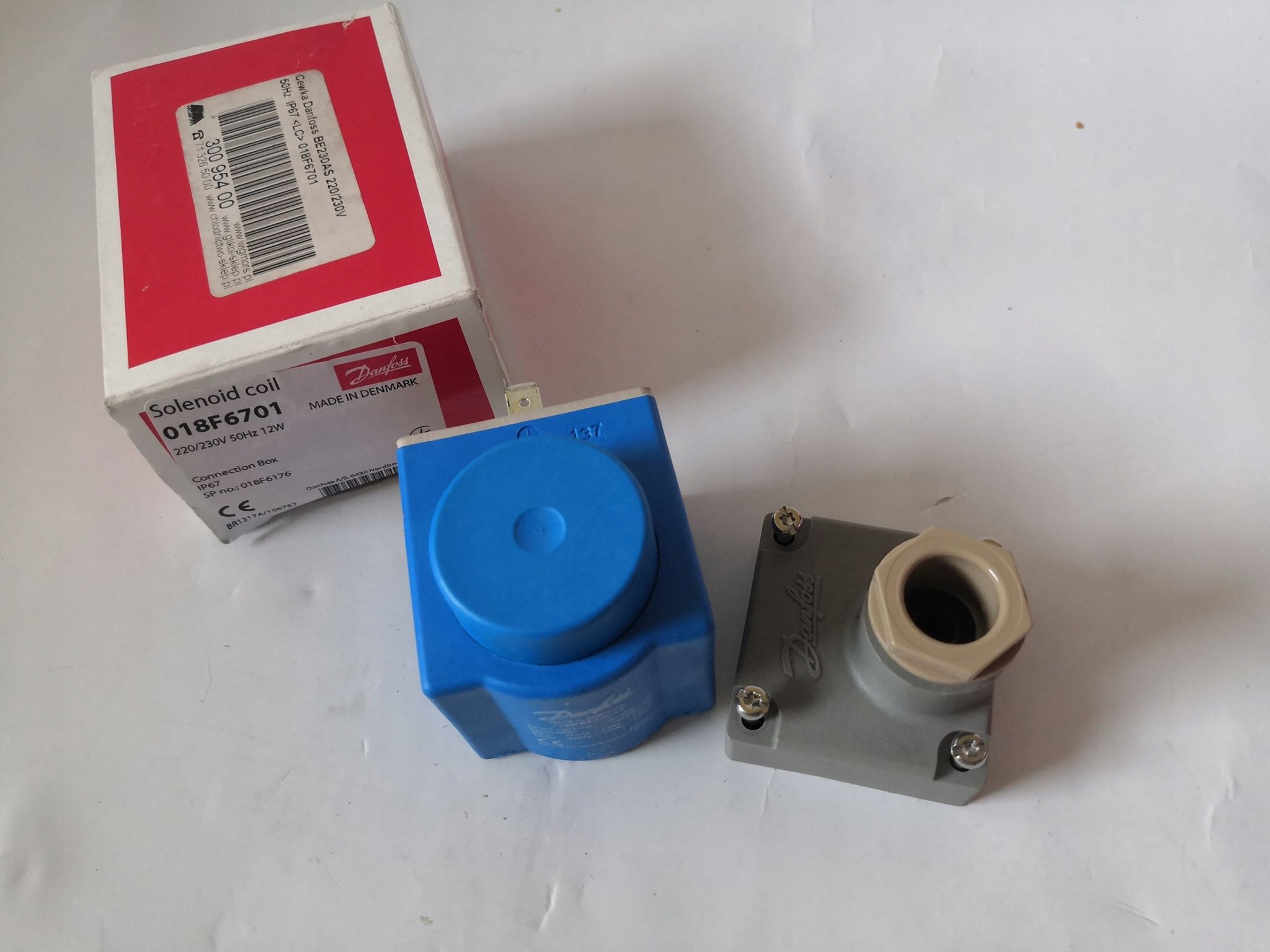 Cewka Danfoss 230V 10W prąd przemienny 018F6701