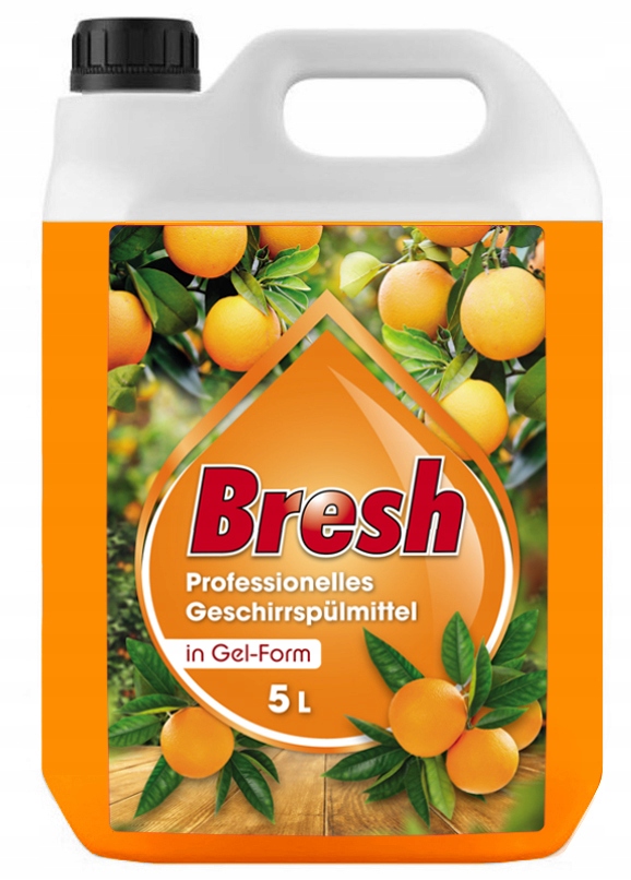 NIEMIECKI PŁYN DO MYCIA NACZYŃ - ŻEL 4 x 5L = 20L Marka SD