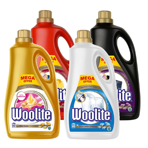 

Woolite Pro White Dark Color Płyn do Prania 4x3,6l