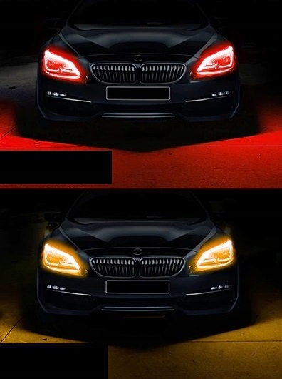 SWIATLA LED DRL PLYWAJACY KIERUNKOWSKAZ TYL TYLNE Manufacturer other