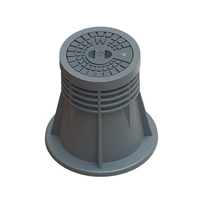 SKRZYNKA ZASUWY studzienka wody PEHD - H150