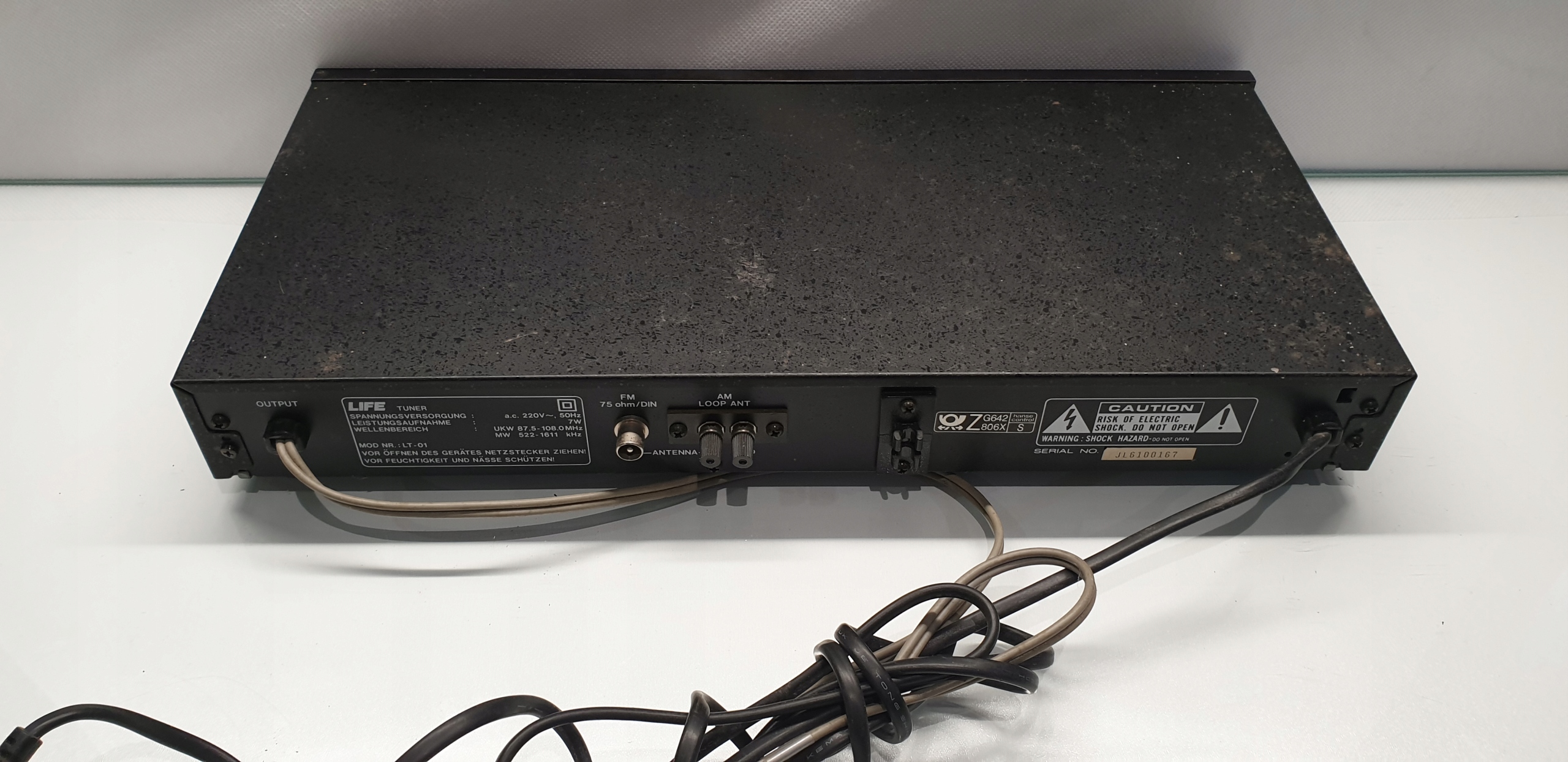 TUNER RADIOWY LIFE LT-01 Złącza inne