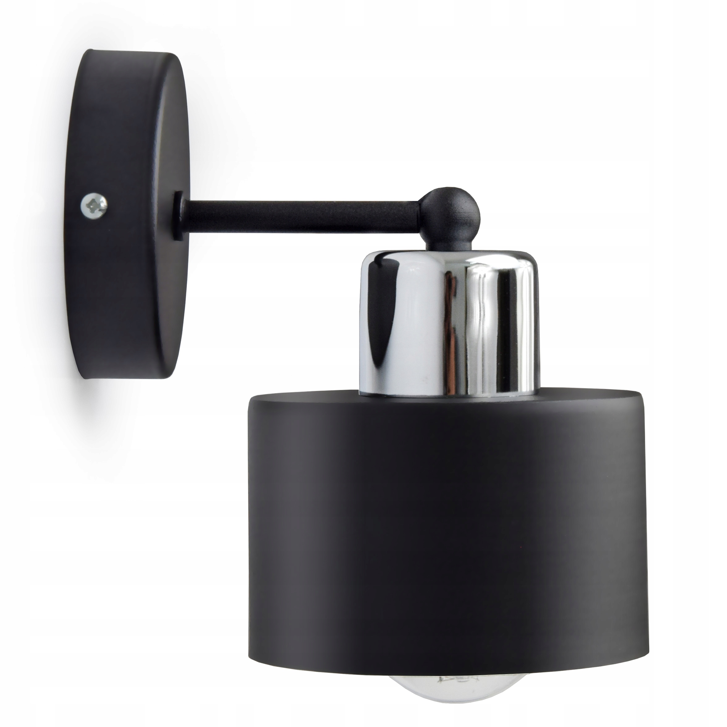 

Lampa Ścienna Kinkiet Loft Edison Led Chrom