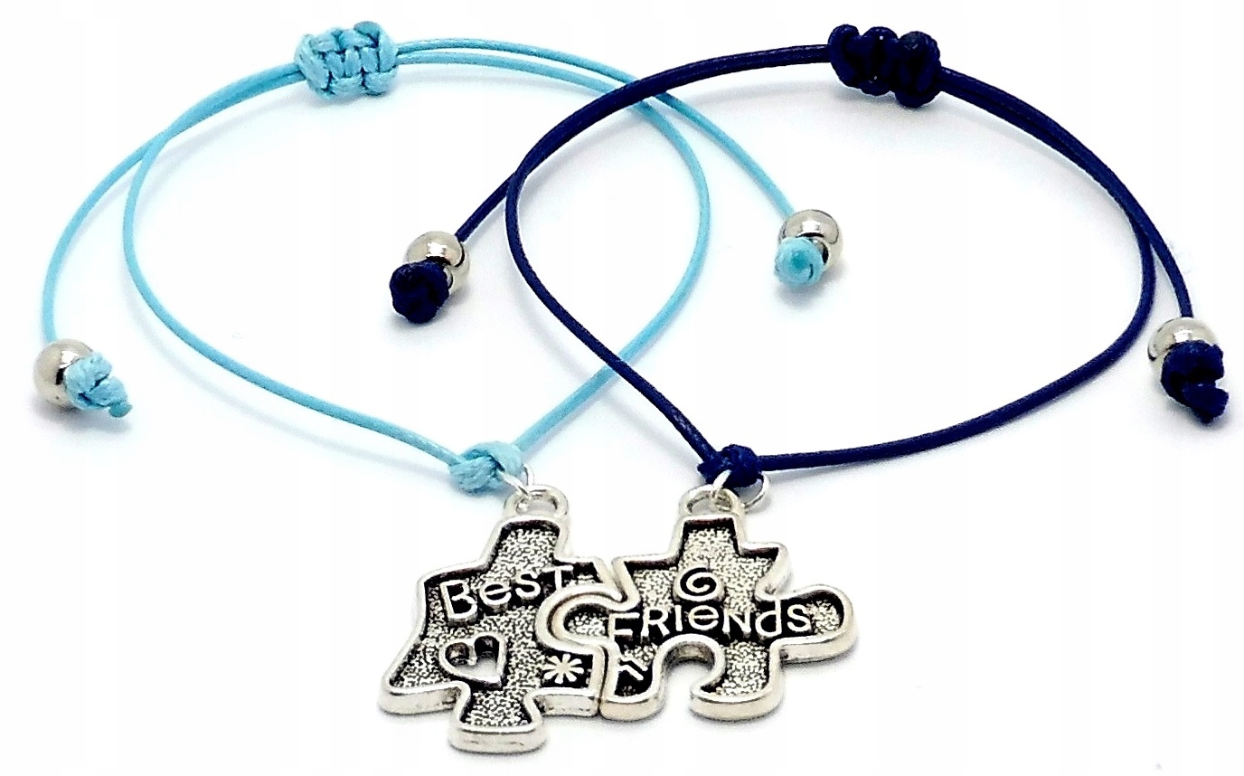 

Bransoletki Przyjaźni Puzzle Best Friends Komplet