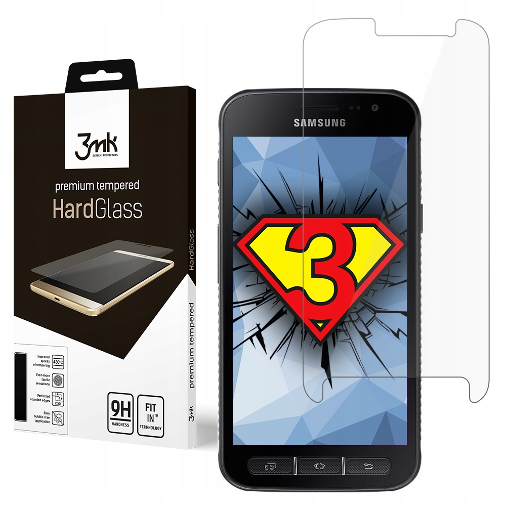 

Galaxy Xcover 4 - Szkło hartowane 3mk Hard Glass