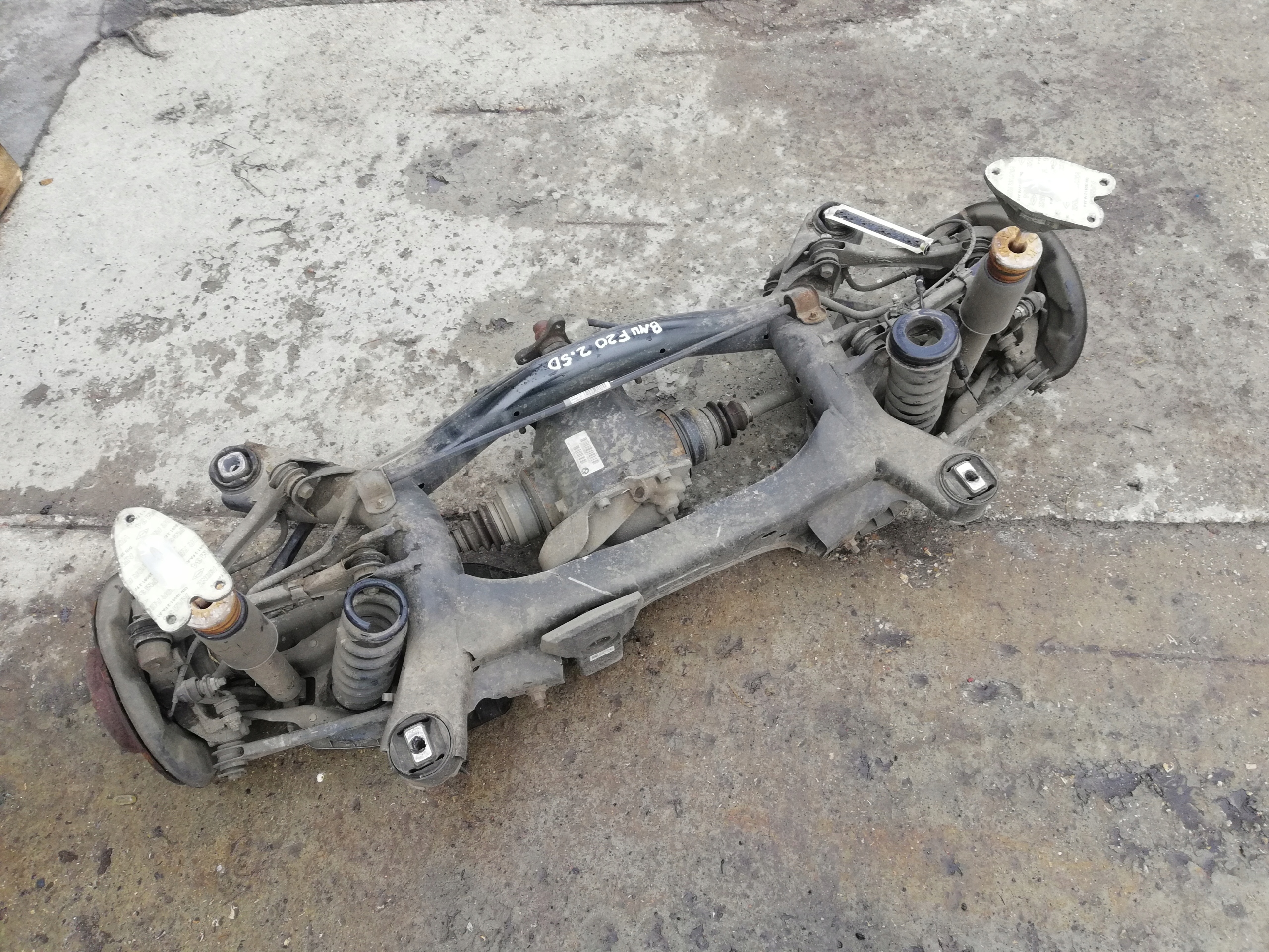 BMW 1 F20 ZAWIESZENIE TYŁ TYLNE DYFER 2.65