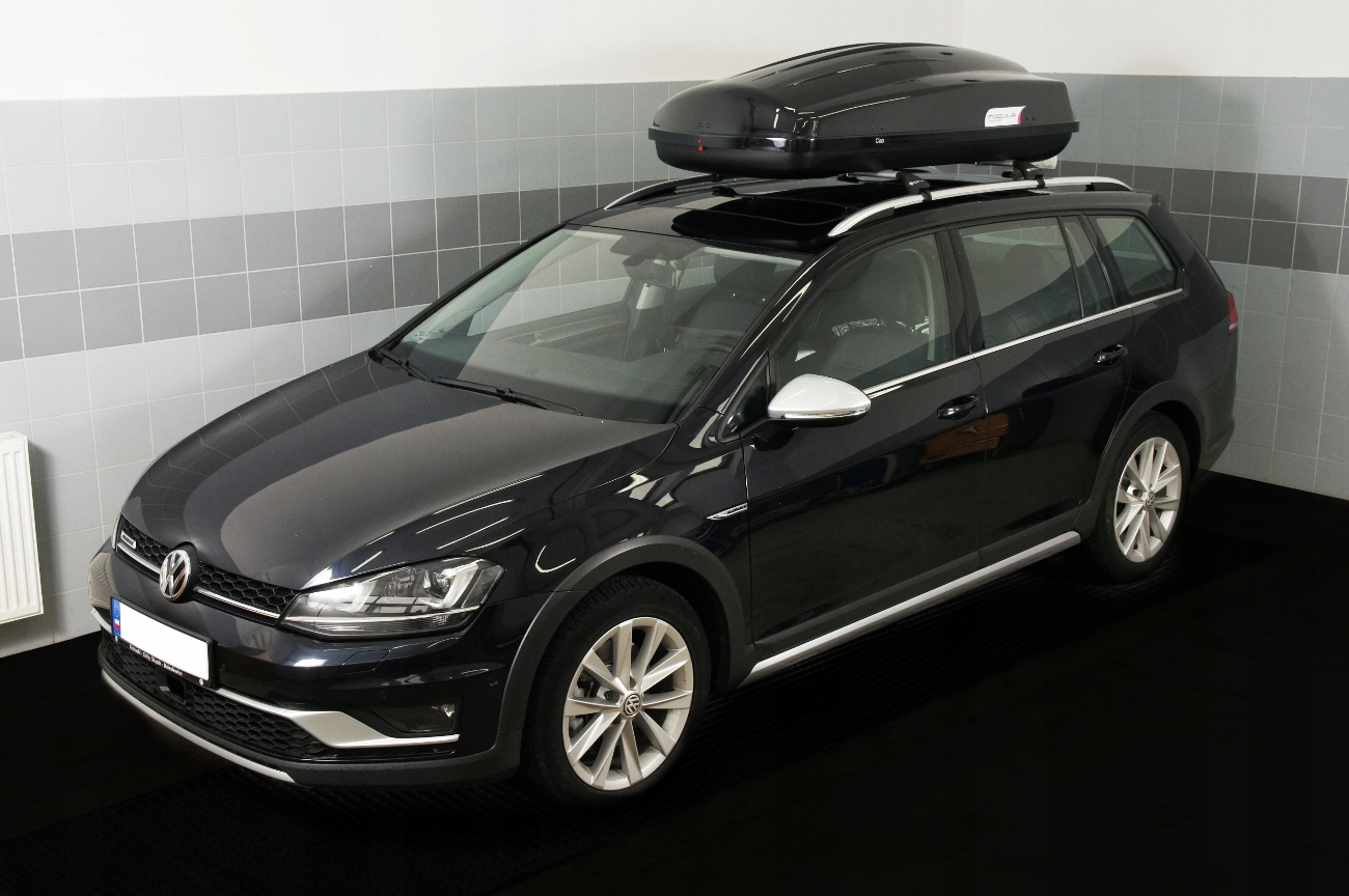 Bagaznik BOX Dachowy MODULA CIAO 430L 175x80x44cm Color black