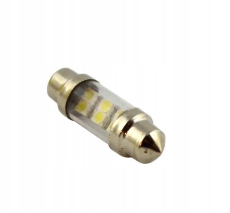 

Żarówka 36mm Rurkowa 24V Biała Gdynia 6 Led