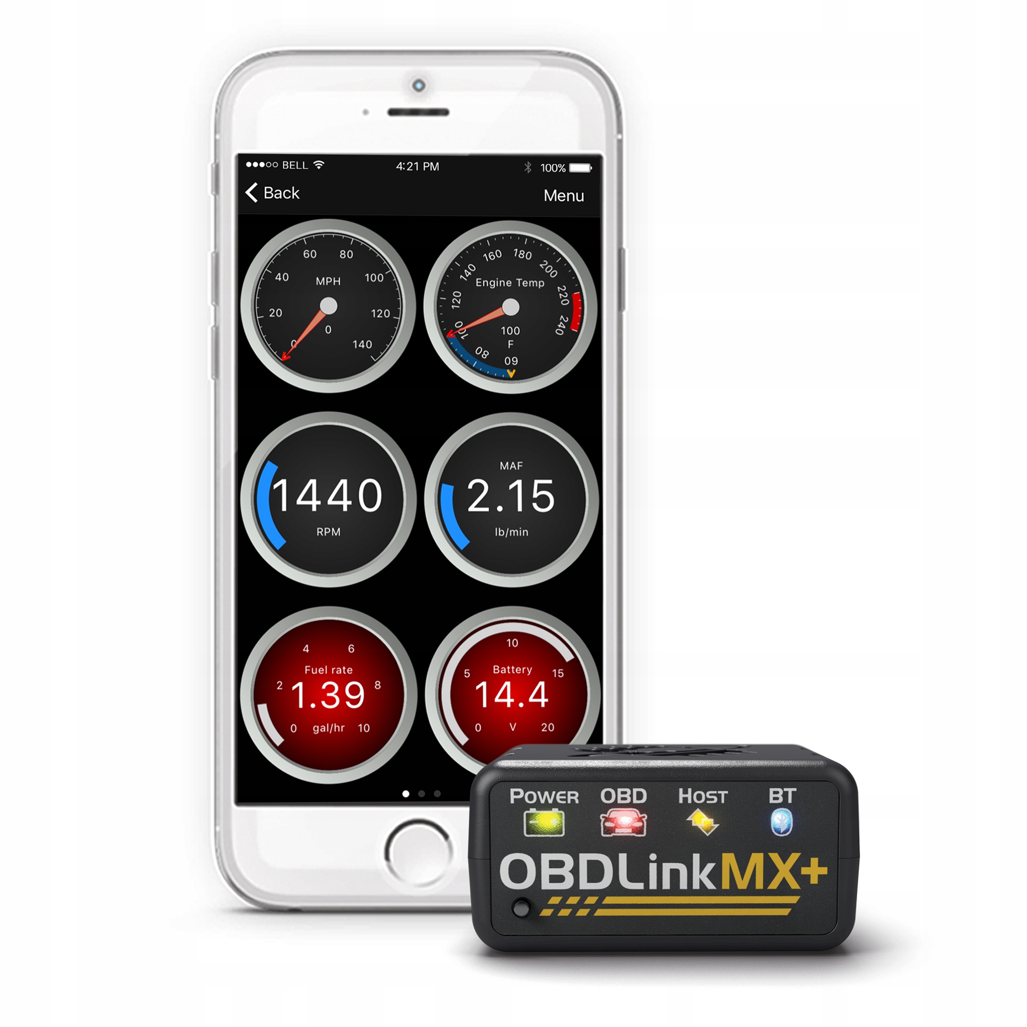 OBDLink MX+ interfejs OBD-2 Android iOS Windows Marka OBDLink