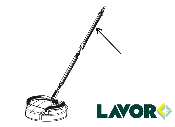 Przedłużka do Patio Cleanera do myjek Lavor Typ lanca