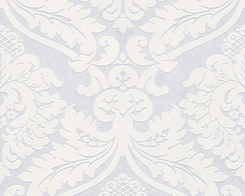 TAPETA NA FLIZELINIE DO MALOWANIA BIAŁA GLAMOUR Długość 10.05 m