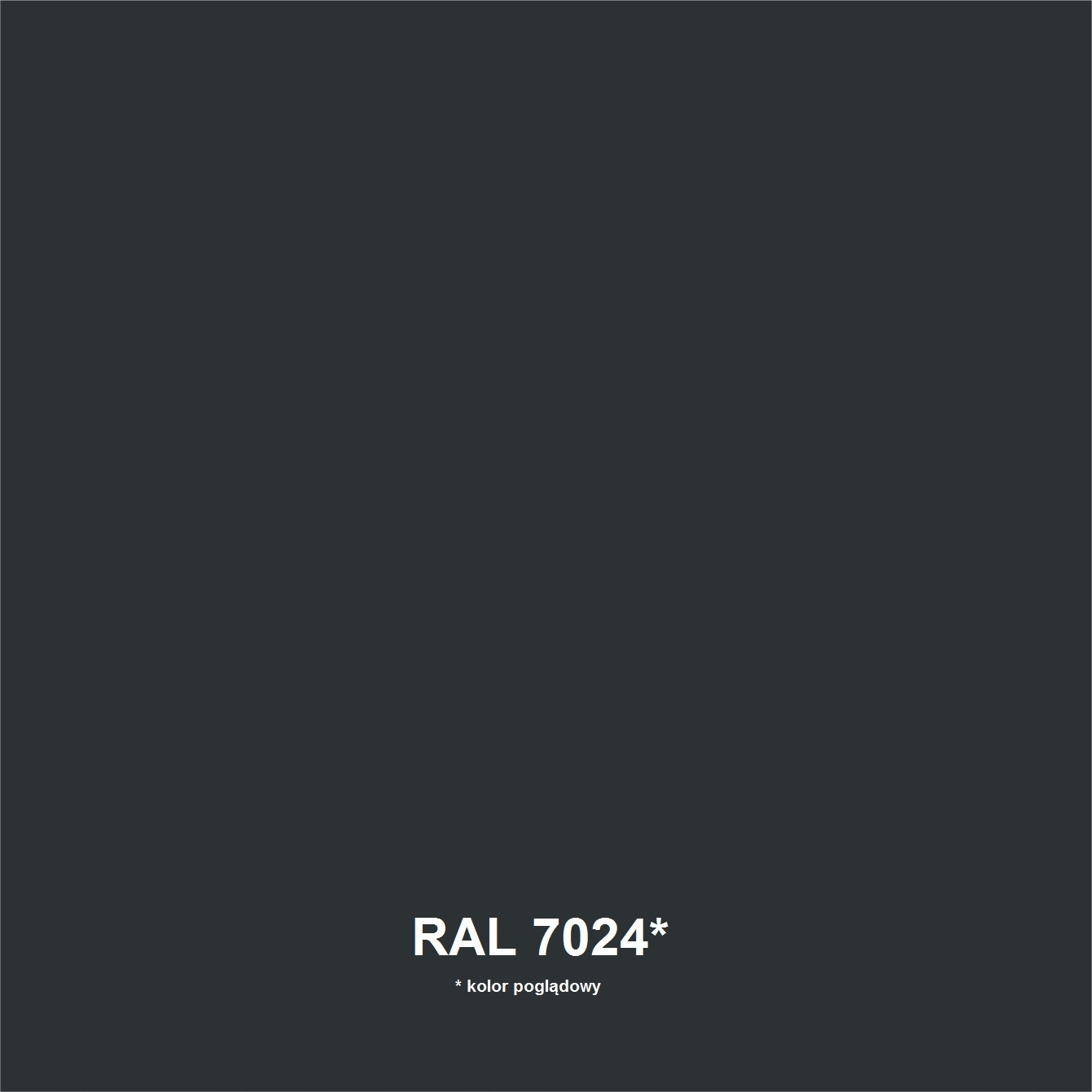 Цвет антрацит рал 7024