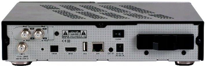 OPTICUM AX 4K BOX HD61 TWIN 2xDVB-S2X + DYSK 4TB Model HD61 TWIN