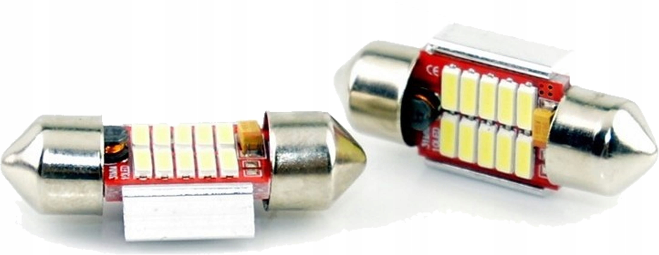 

Mocne C5W C10W 31mm 10LED podświetlenie Wnętrza