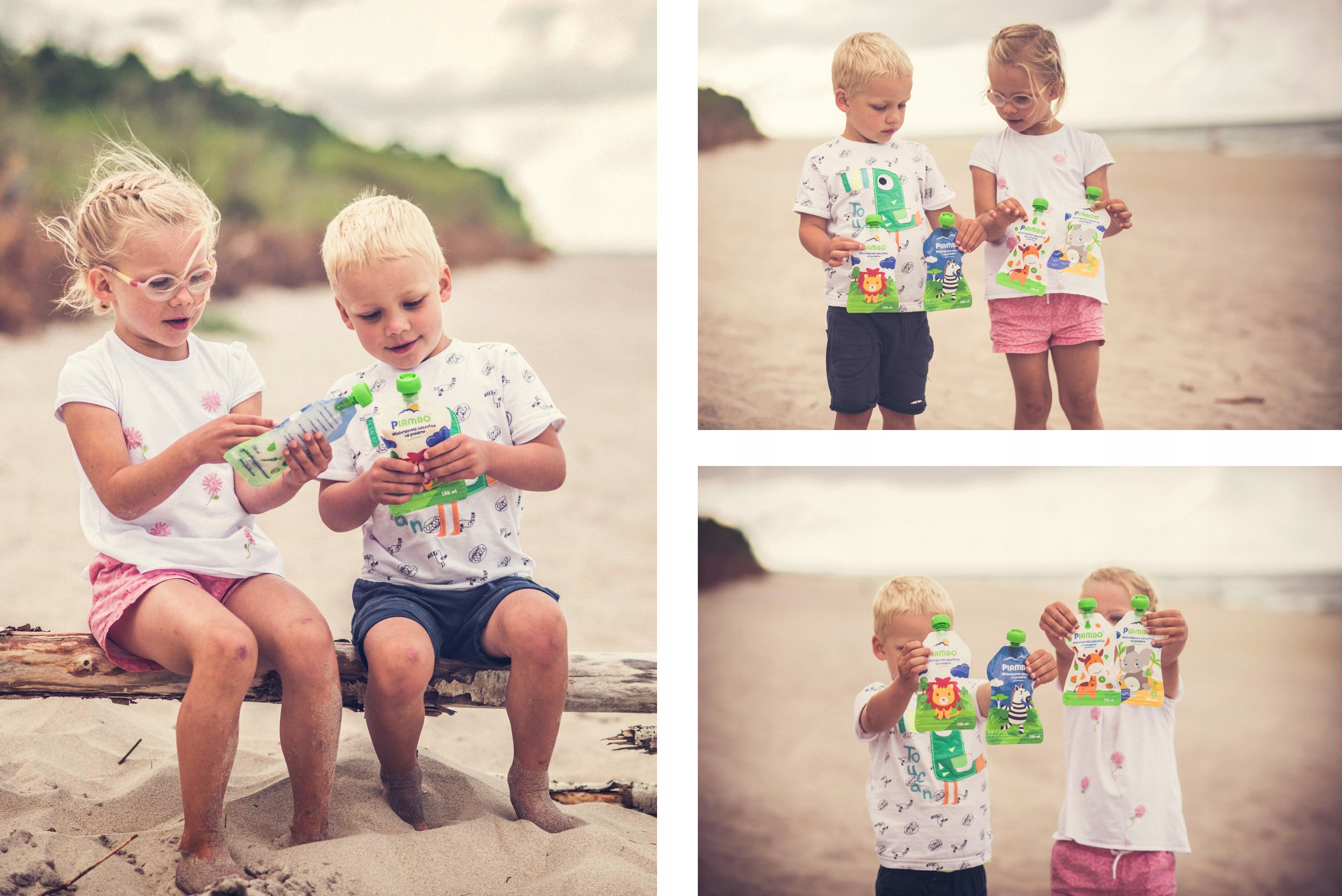 SASZETKA TUBKA WIELORAZOWA NA POKARM PIAMBO 150 ML Marka inna