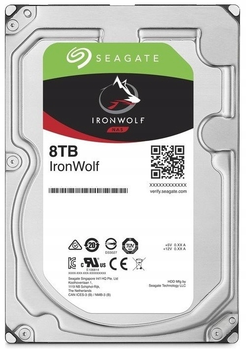 

Dysk Seagate IronWolf 8TB 8000GB ST8000VN004