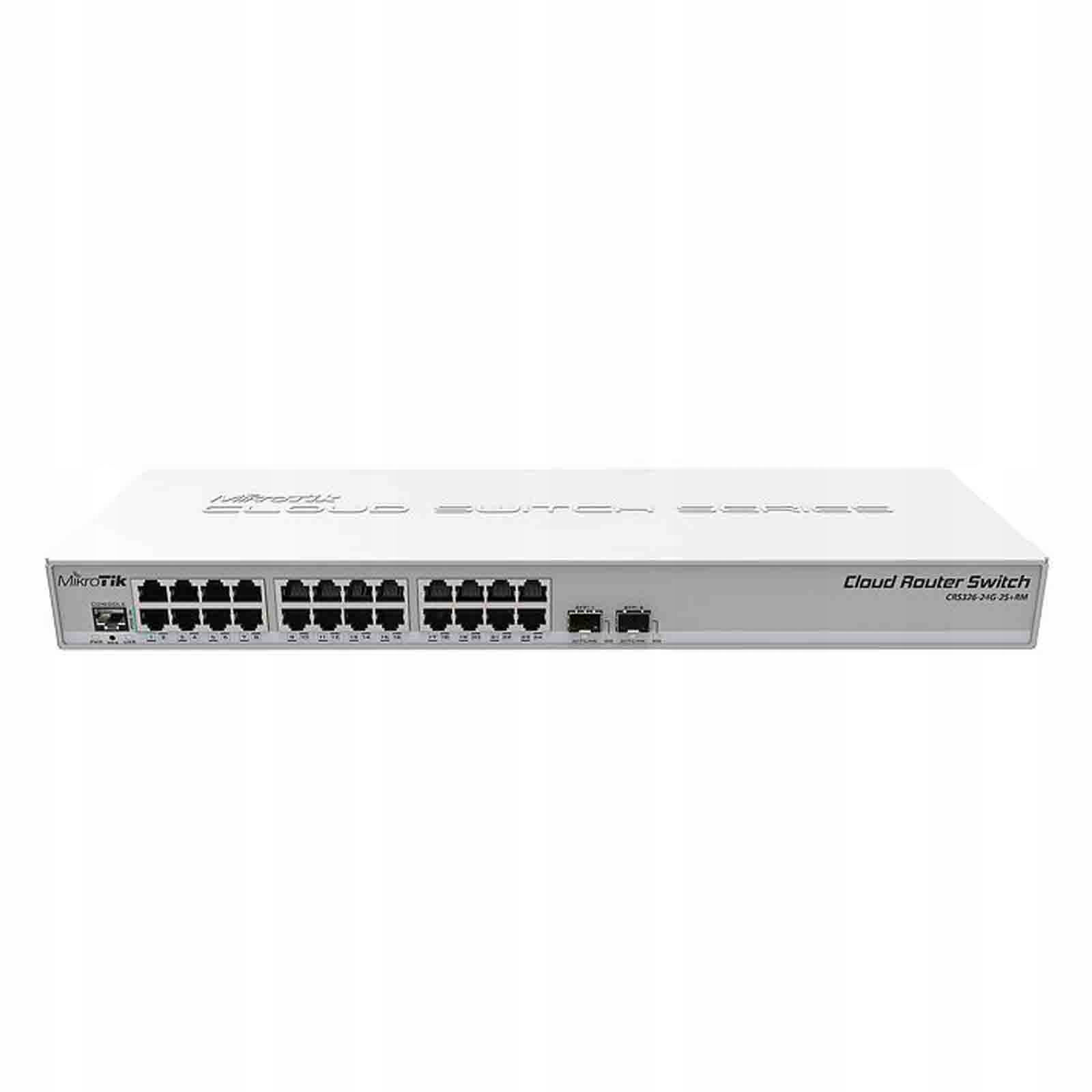

MikroTik Cloud Router Switch CRS326-24G-2S+RM
