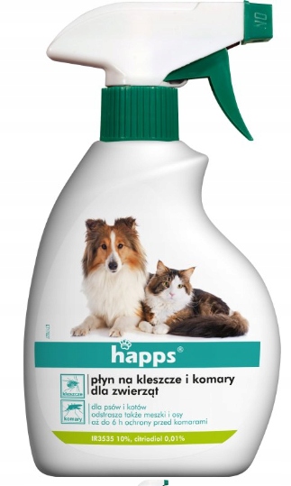 

Happs Płyn Na Kleszcze I Komary Dla Zwierząt 200ML