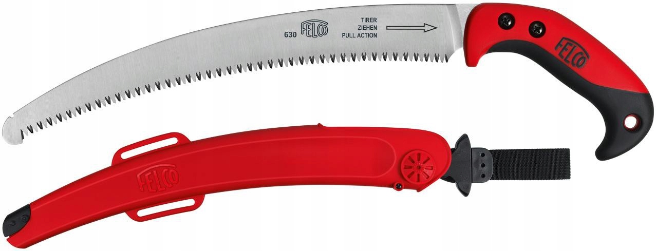 

Piłka ogrodnicza Felco 630 piła z hakiem kabura