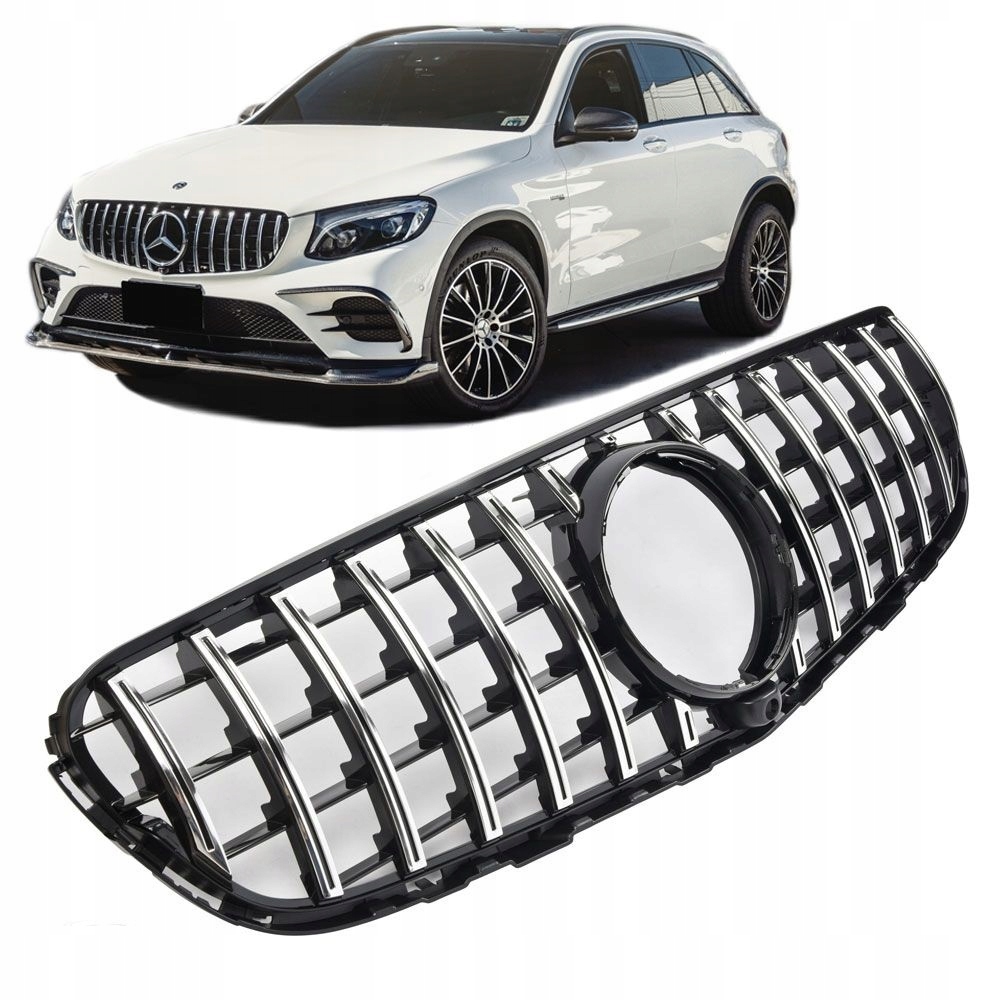 РЕШЁТКА РЕШЕТКА РАДИАТОРА MERCEDES GLC X253 2015-2019 ПАНАМЕРИКАНА AMG GT 360 НОВОЕ