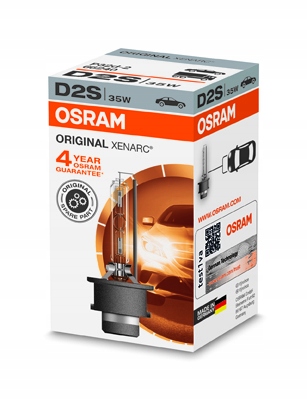 

Xenon D2S Żarnik Osram Original Xenarc D2S P32d-2