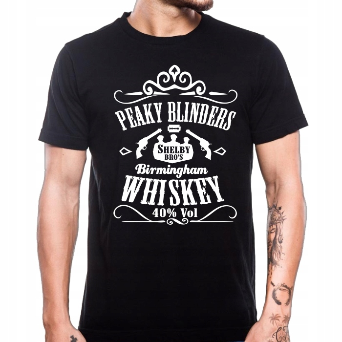 

Koszulka Tshirt Peaky Blinders Serial Jakość - XL
