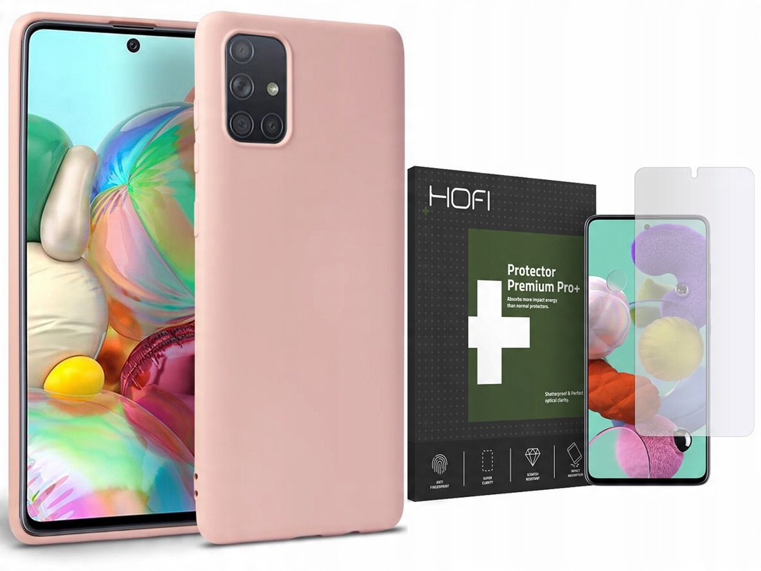 

Icon - Etui Case Obudowa Do - Galaxy A51 +szkło