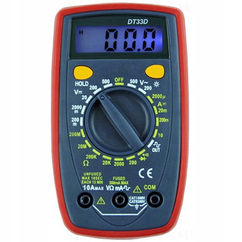 

Miernik uniwersalny DT33D