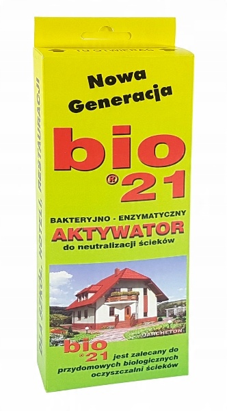 

Bio 21 aktywator biologiczny do Szamb i Ścieków