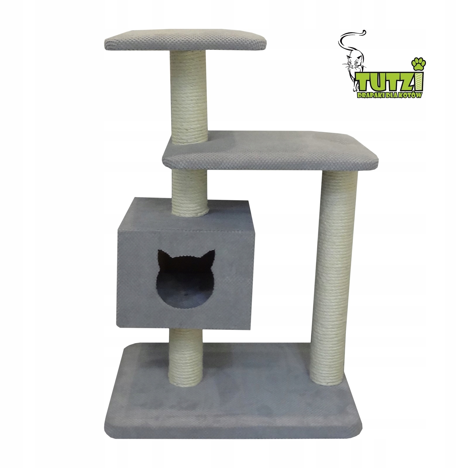 

Tutzi Drapak Dla Kota D13, domek, slup 10,wys 108