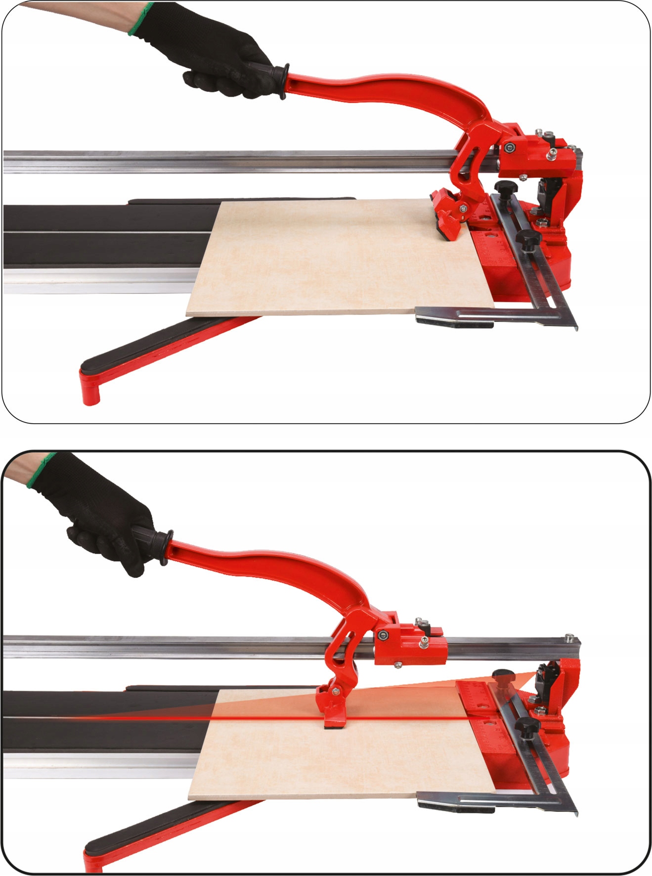 PRZECINARKA DO CIĘCIA PŁYTEK 80cm Z LASEREM YATO Rodzaj piła ręczna
