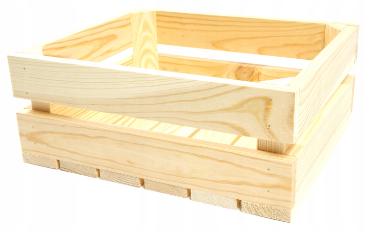 

Skrzynka Drewniana Dekoracyjna Heblowana 30x25x12