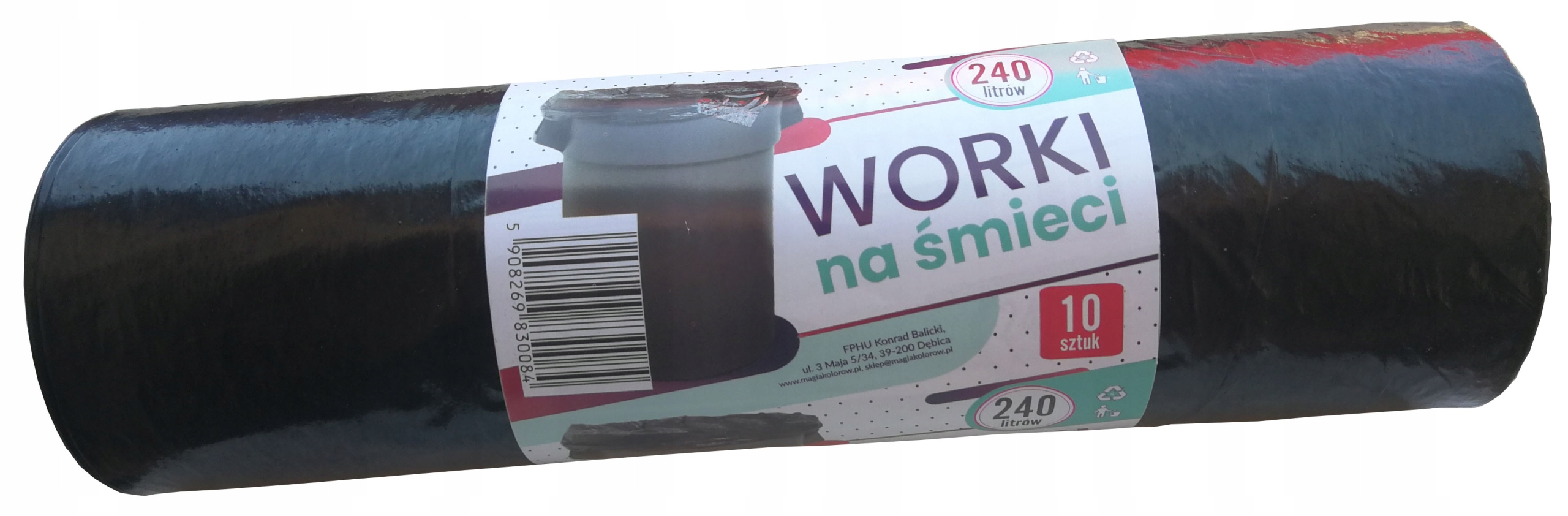 

Worki Na Śmieci Duże 240L 10SZT Mocne