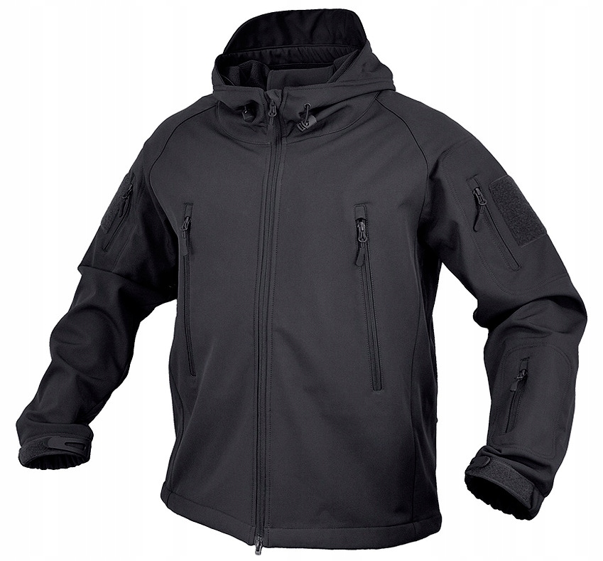 

Texar Falcon Softshell Kurtka Kapturem Czarny 4XL
