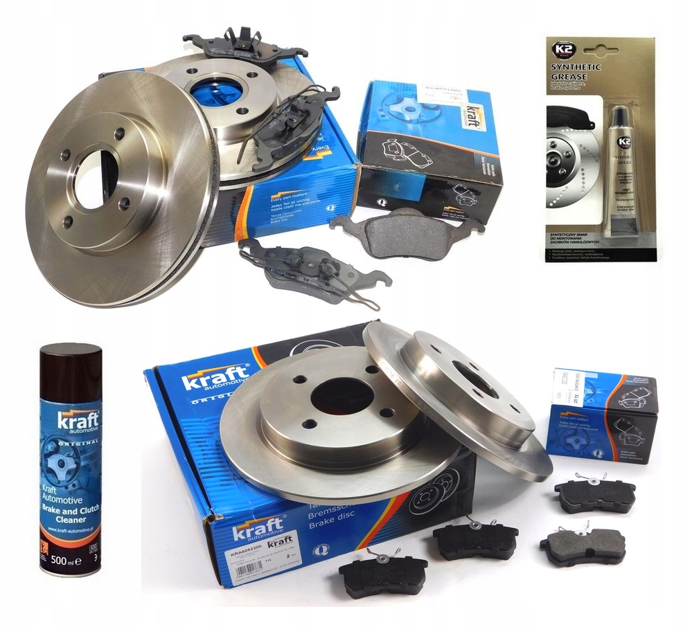 Диски колодки передние + задние для Ford Focus и mk1 1998-04